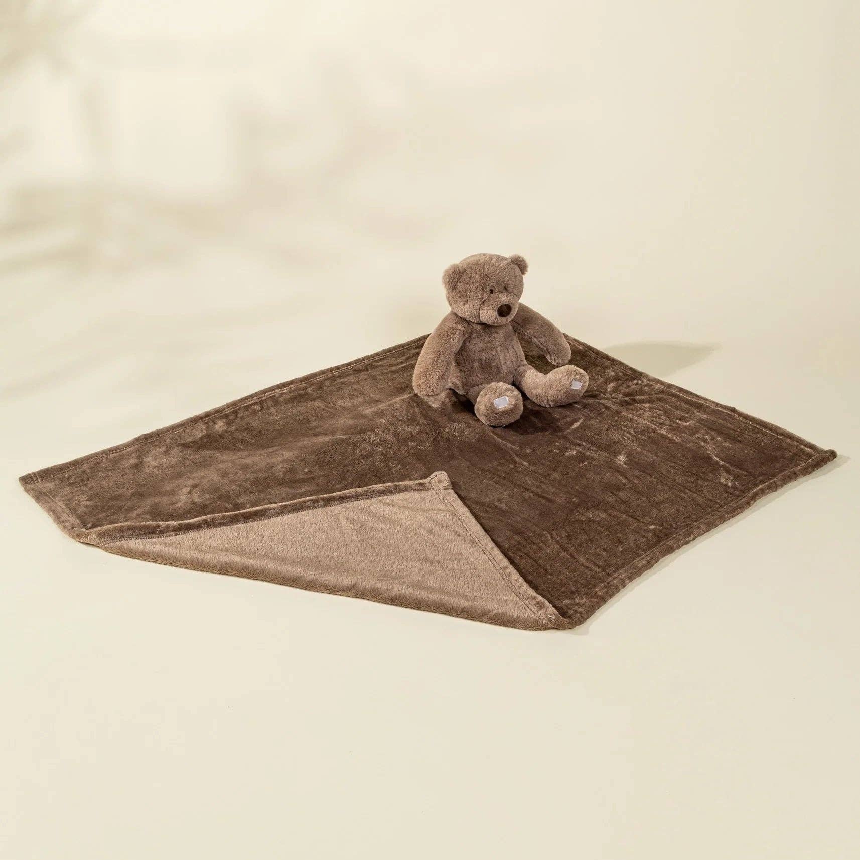 Bären-Kuscheldecke | Weiches Kuscheltier mit warmer Decke