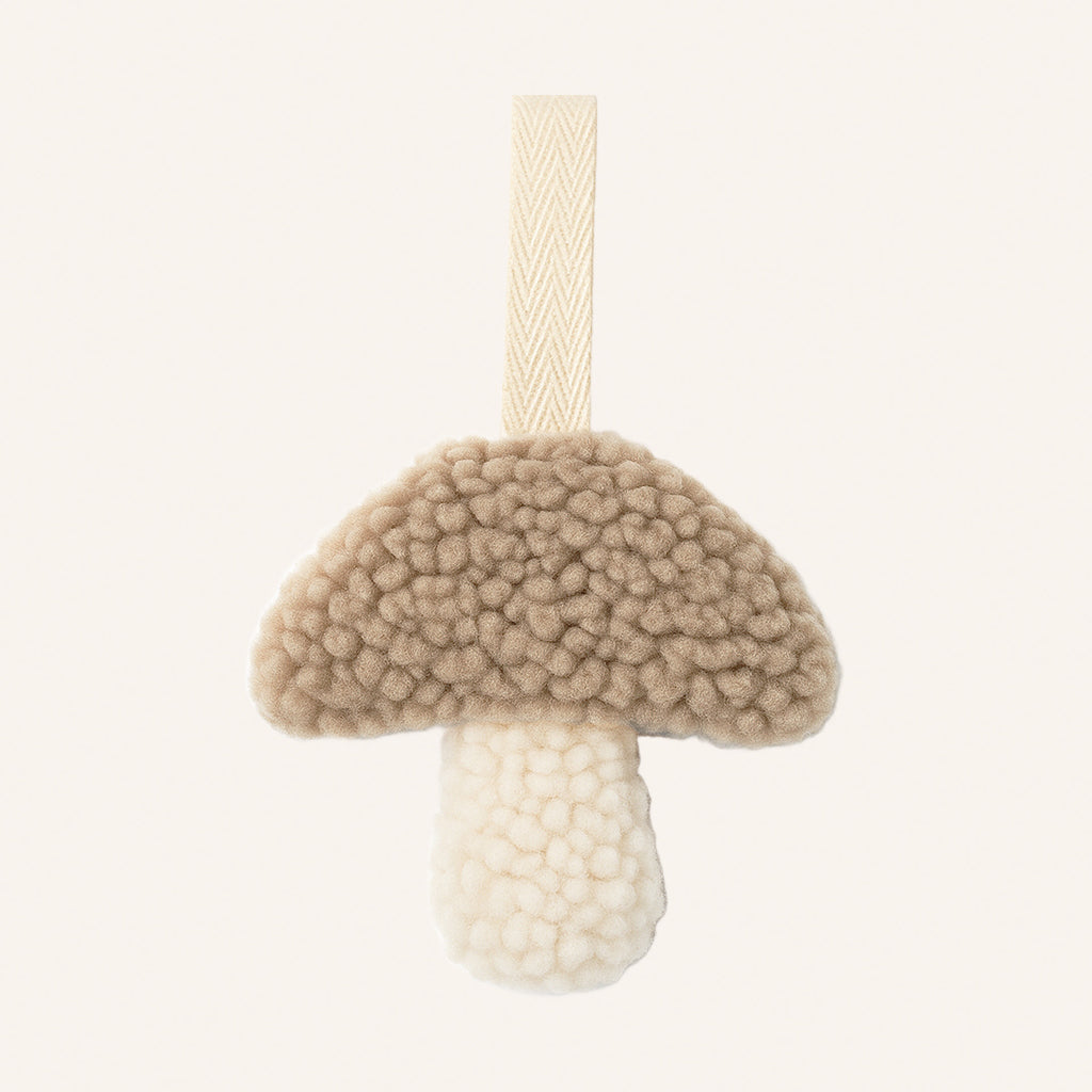 Pilzbraun - Schnullerkuscheltier