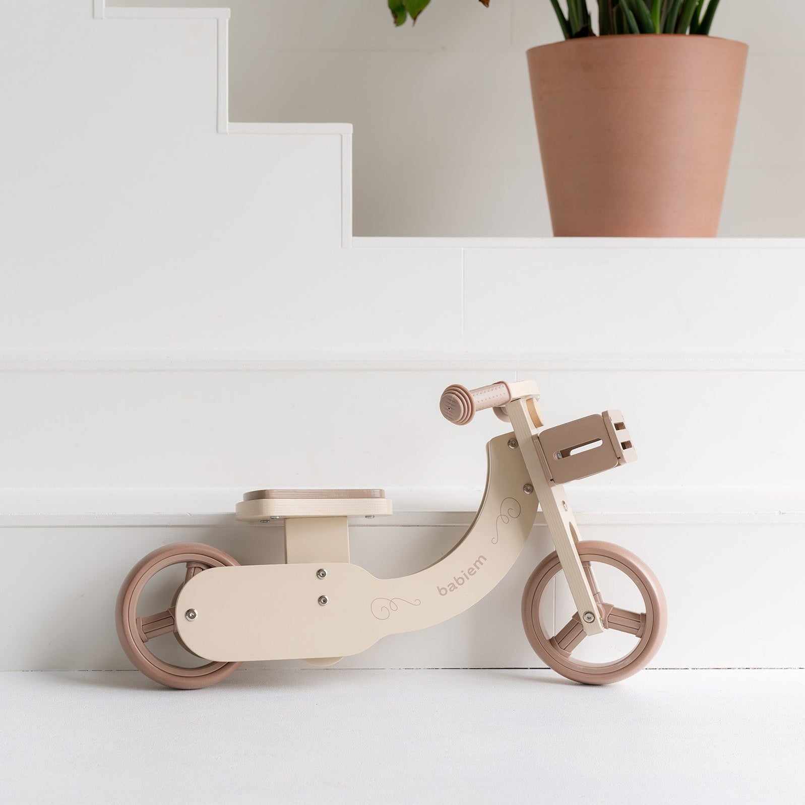 Babiem® 2-in-1 Laufrad James | Einstellbar von 3 auf 2 Räder