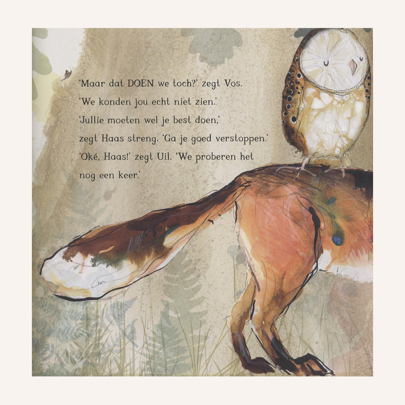 Hase, Eule und Fuchs spielen Verstecken | Buch