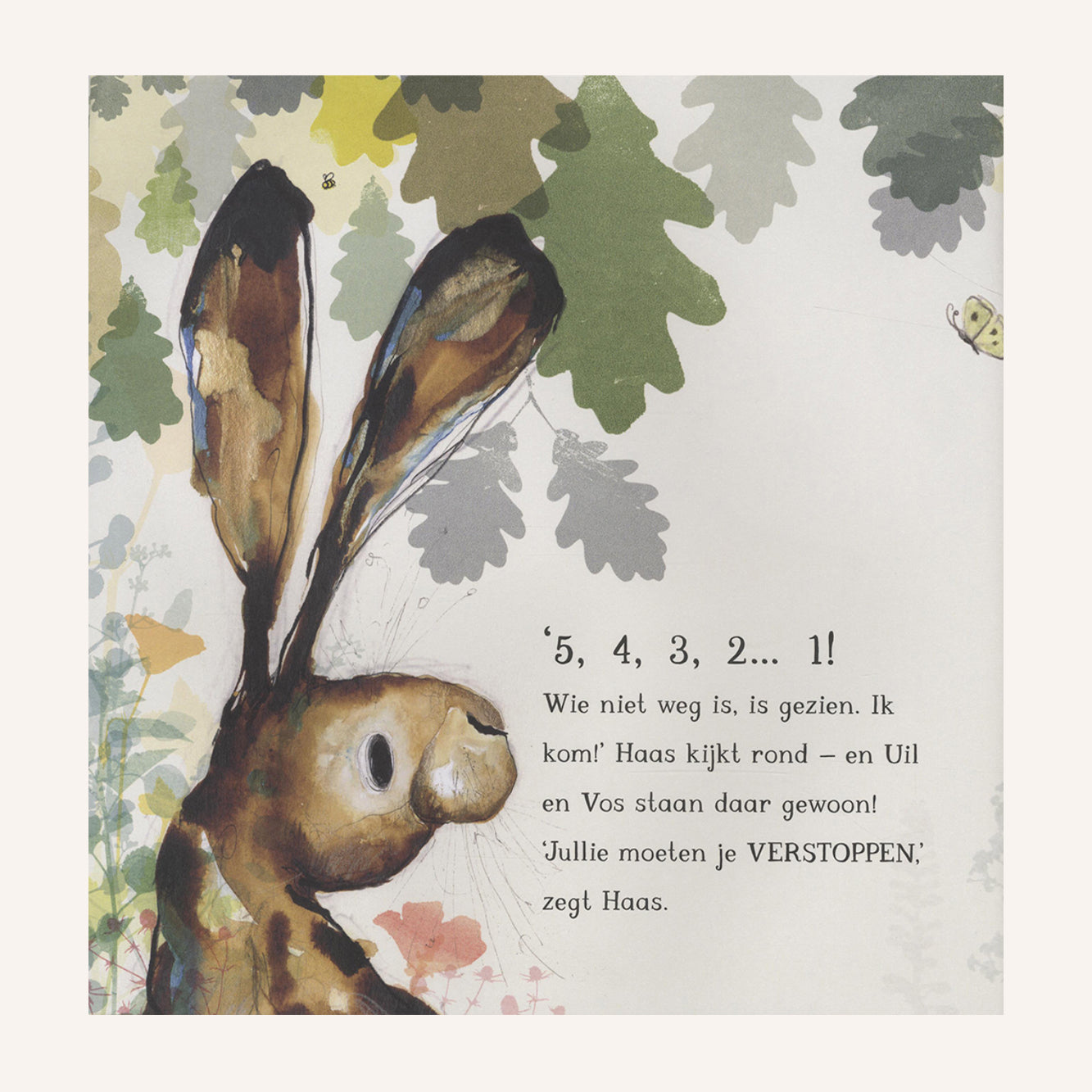 Hase, Eule und Fuchs spielen Verstecken | Buch