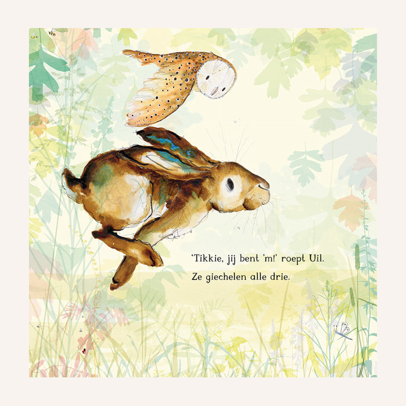 Hase, Eule und Fuchs spielen Fangen | Buch