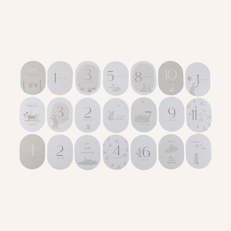 Mein erstes Jahr | Meilensteinkarten